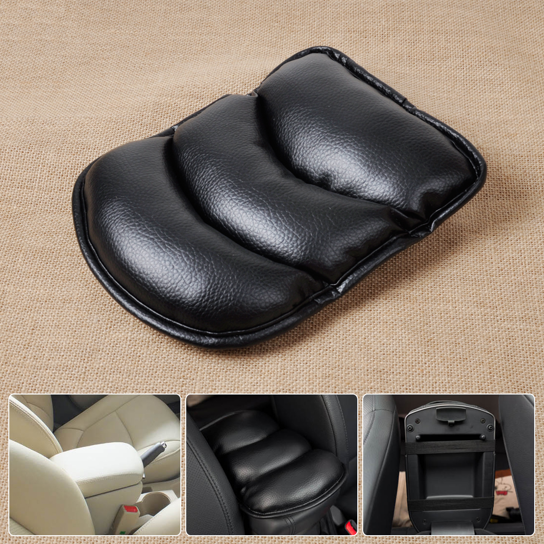 Universal Car leather armrest central armrest pad cover cushion support