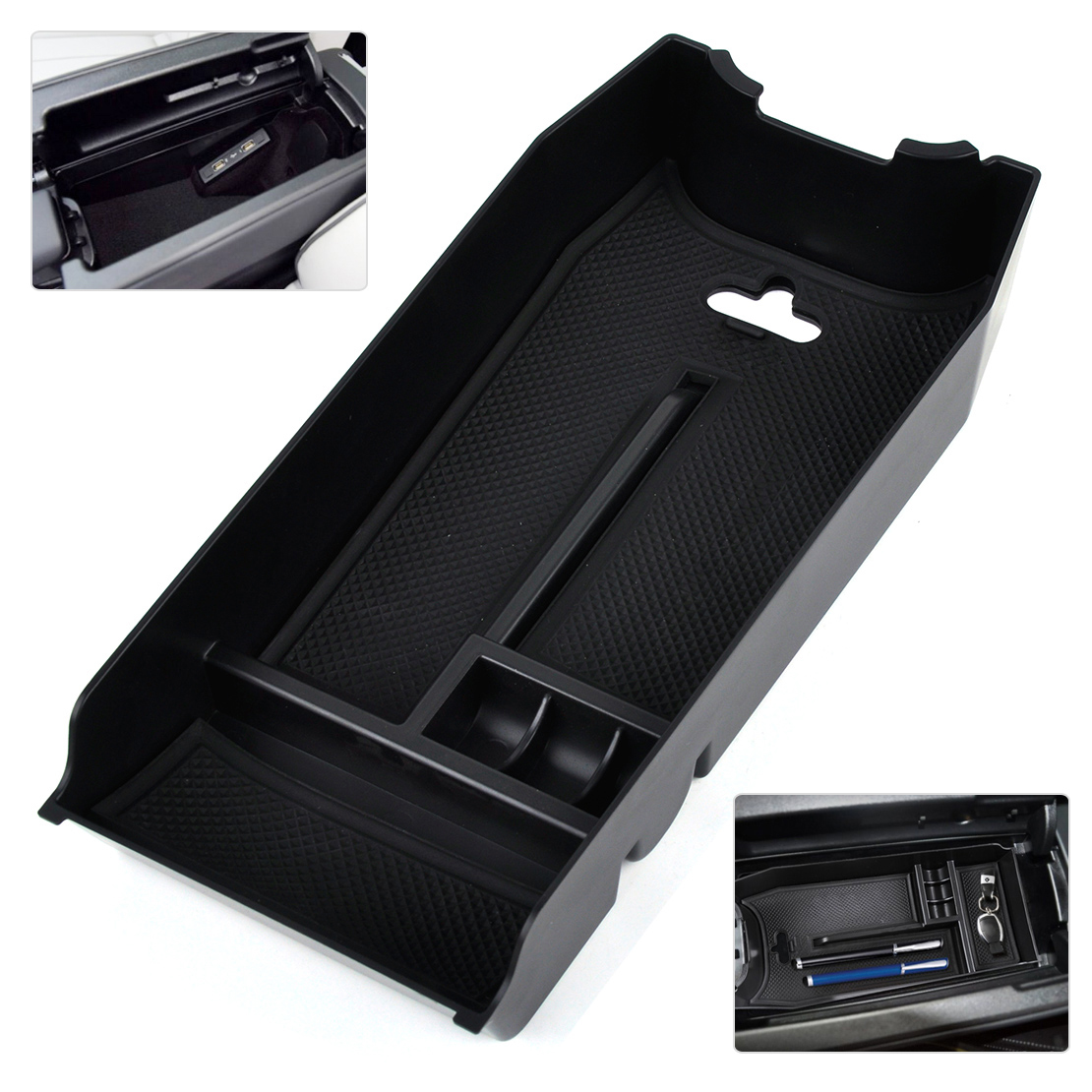 Center Console Armrest Storage Holder Tray Fit for Mercedes Benz W212