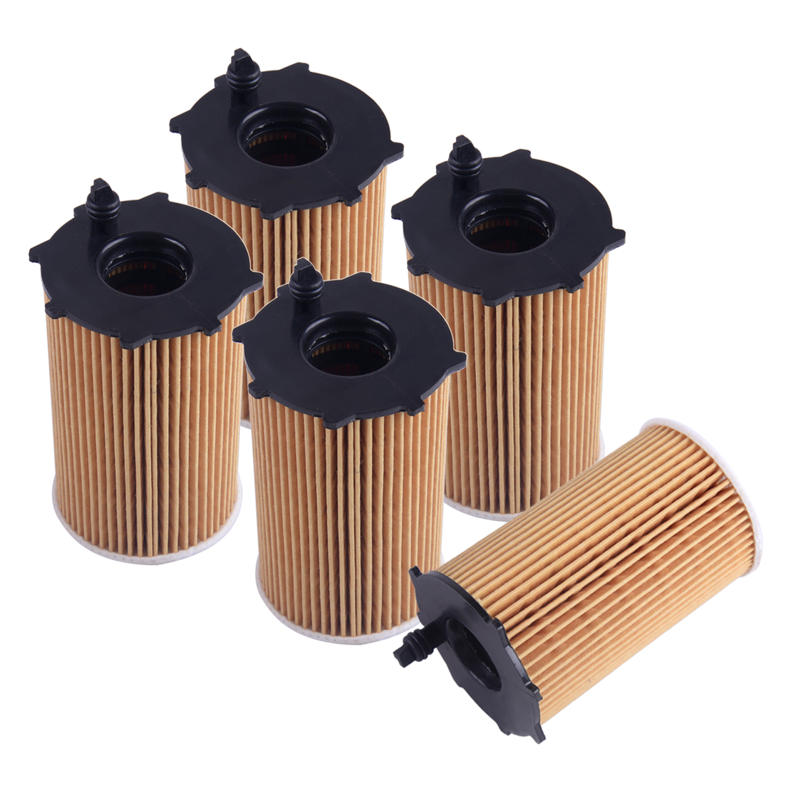 5pcs Engine Oil Filter Kit fit for Kia Sorento XM 3.3L UM 3.5L OE 26320