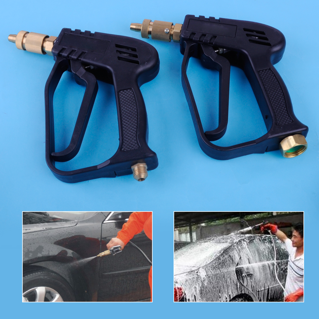 High Pressure Power Washer Spray Gun Water Jet Trigger Car Cleaning EBay