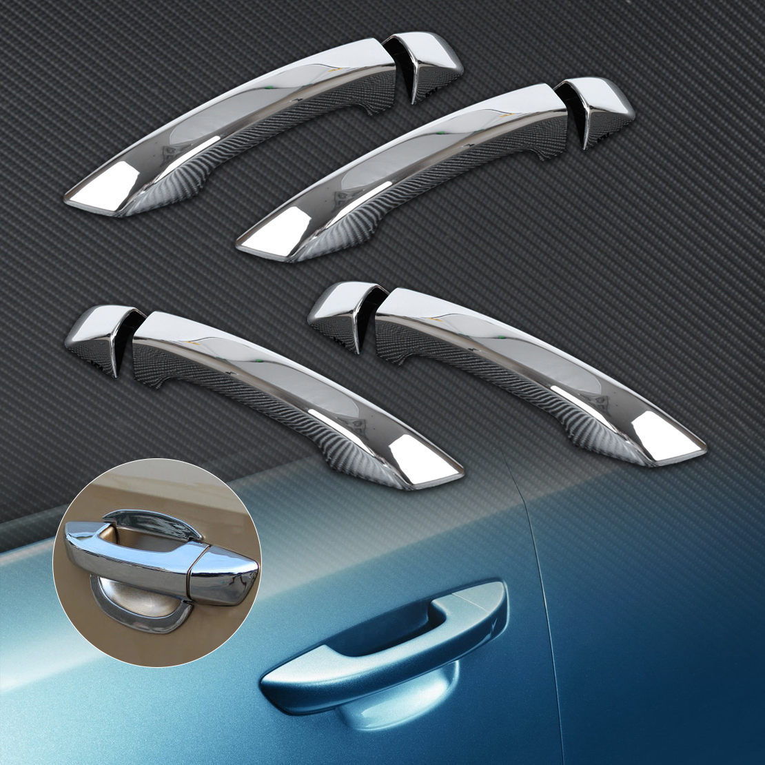 New Chrome Door Handle Cover trim for VW GOLF MK7 2013 2014 | eBay