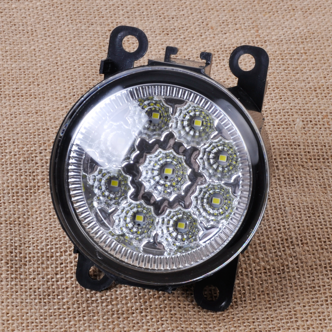 9LED Round Front Fog Lamp DRL Daytime Running Light fit for ford Focus